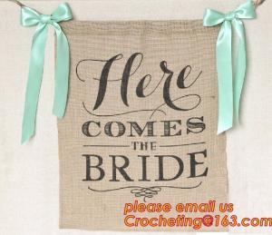 Wholesale Wedding Banner Bride Garland Sparkly Glitter Banner Photo Prop bachelorette Party Decorations glitter bride from china suppliers