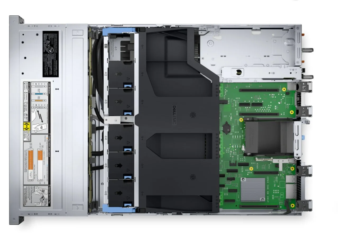 R550 Server PowerEdge R550 Xeon Silver 2x4210 2U Rack Server Compute System 3.2GHz Unmatched Performance and Reliability