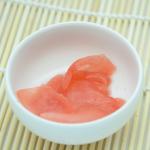 Fresh Organic Pickled Sushi Ginger Sliced And Strip 160g / Bottle