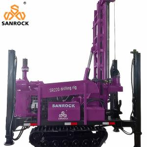Wholesale Manufacturer Water Well Rig Hydraulic Bore hole 220Meters Deep Water Well Drilling Rigs from china suppliers
