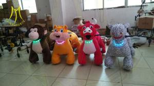 Wholesale Hansel game center indoor games soft stuffed animal car ride on horse from china suppliers