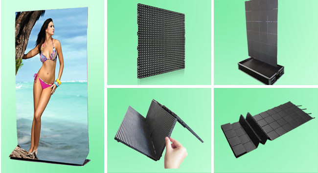 High Brightness rgb Rental LED Screen Waterproof Module size 250mm x 250mm