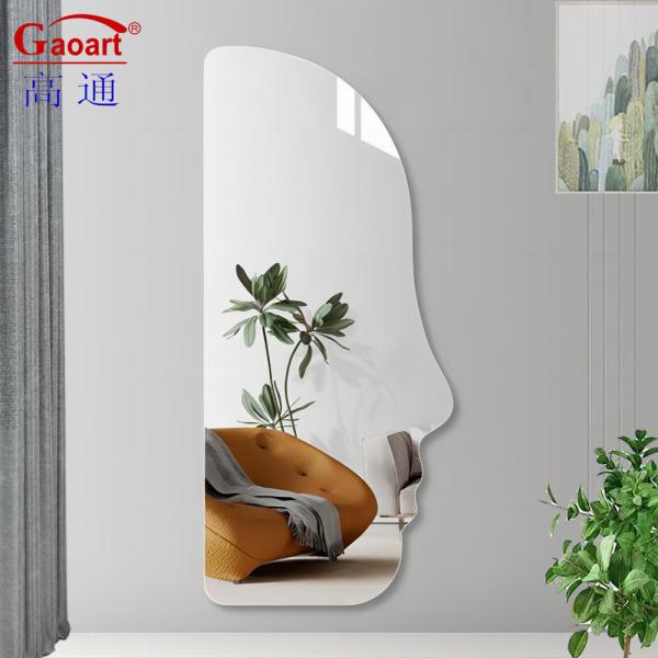 Modern Wall Mirror for Morden Style Bathroom Full Glass Make Up Home Decorative