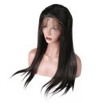 Brazilian Straight Lace Front Human Hair Wigs Bleach Knots And Baby Hair