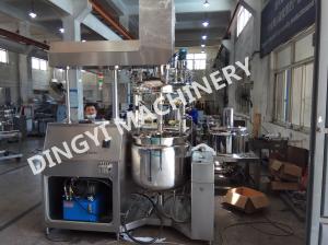 Wholesale Pharmaceutical Cream Vacuum Emulsifying Machine High Shear Mixer Hydraulic Lifting from china suppliers