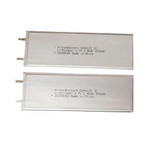Wholesale 3C Discharge 3.7 V 800mAh LiPo Battery Ultra Thin LiPo Polymer Battery from china suppliers