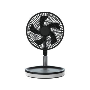 Wholesale 9 Inch Portable Foldable Fan 10000mAh Battery Folding Table Fan With Led Light from china suppliers