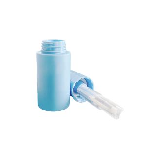 Wholesale Modern Design 15g Baby Blue Matte PET Material Powder Spray Bottle New Cosmetics Packaging from china suppliers