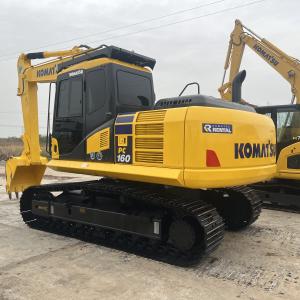 Wholesale Used Komatsu Pc160 Excavators Secondhand Earthwork Construction Machinery from china suppliers