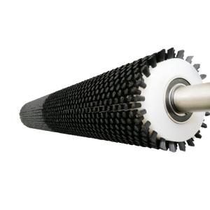 Wholesale Nylon Bristle Rotary Cylindrical Roller Brush Conveyor Belt Cleaners from china suppliers
