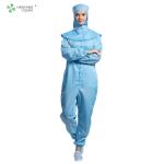 Pharmaceutical industry cleanroom anti static esd coverall jumpsuit autoclavable