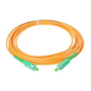 Wholesale ELETECK APC-SC APC-SM Fiber Optic Jumper Cable 3mm Extension Patch Cord from china suppliers