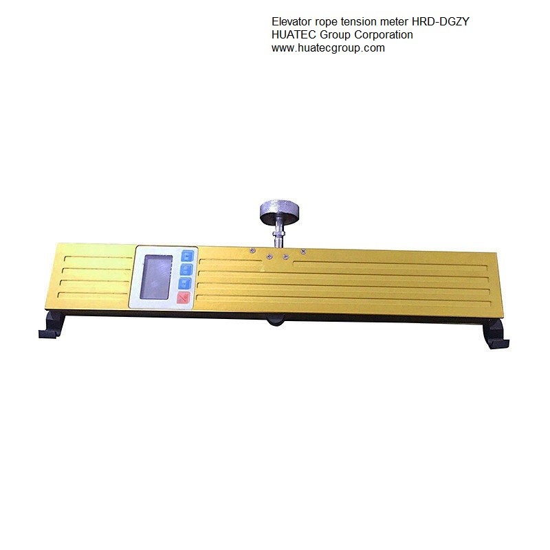 HRD-DGZY Portable High-strength Aluminum Alloy Elevator Rope Tension Meter