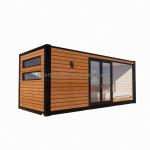 20 FT Customizable Modern Prefabricated Steel Container House with Outdoor