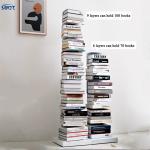 Double Stable Metal Storage Rack Invisible Simple Steel Bookcase