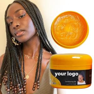 Wholesale Hair Styling Products 4c Edge Control Shine Jam Hair Gel for Braid Hair Wax from china suppliers