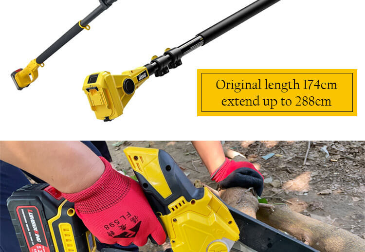 CE Certification New Energy Mini Chain Saw Battery 8-Inch Cordless Chainsaw Electric