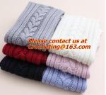 Fashion Accessory New Style Knitting Scarf Loopschal Wave Knit Scarf, Crocheted