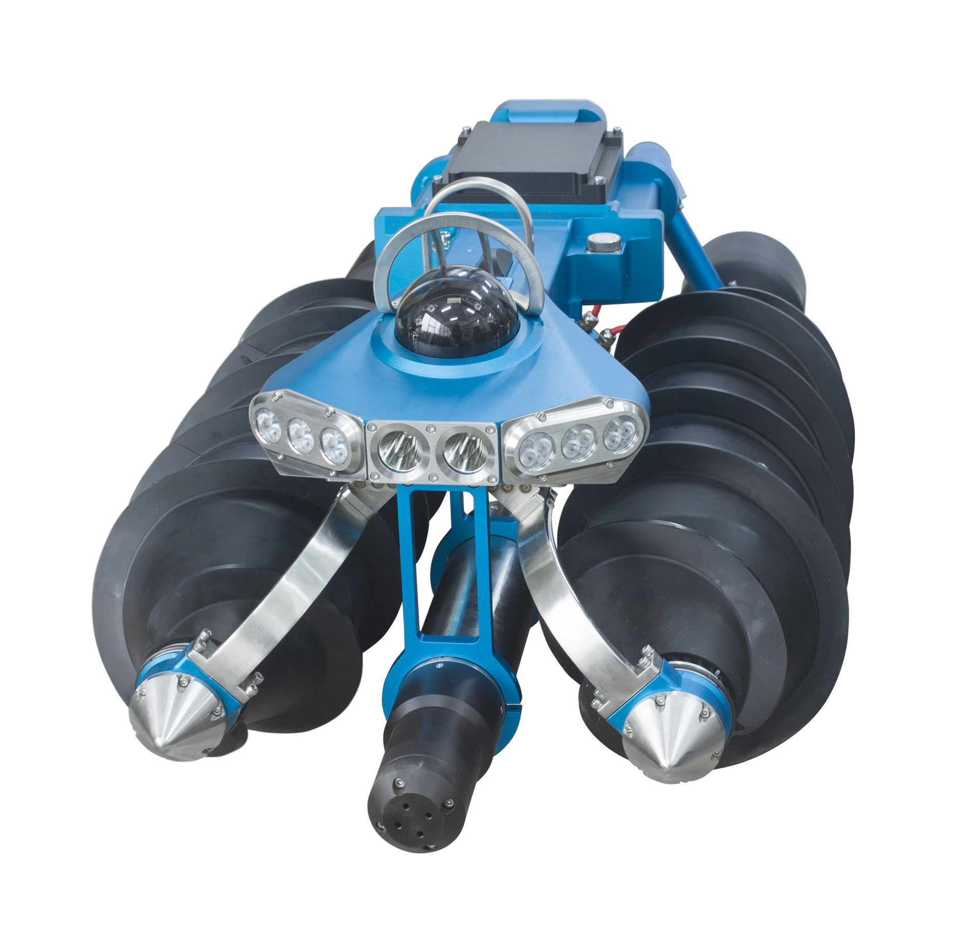 CCTV and Sonar Sewer/Water Pipe Inspection System Amphibious Inspection Rotate Camera