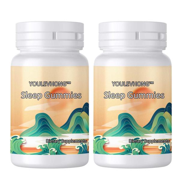 Sleep Melatonin Supplements Gummy 60 Vegan Natural Berry Flavor For Adults Long