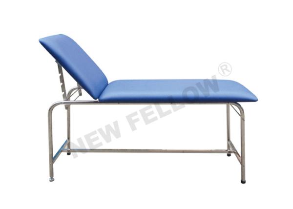 Stainless Steel Cylindrical Tube Hospital Examination Table With Adjustable