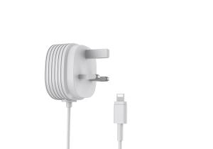Wholesale White Lightning CE 5V2.4A iPhone Charger UK Adapter from china suppliers