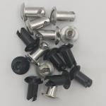 Universal Fitment 7/16 inch Grip .600 Dzus Button Aluminum Sprint Car Fasteners