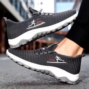 Wholesale daily Ladies Flyknit Sport Shoes breathable Knitted Upper Sports Shoes from china suppliers