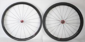 Wholesale 2014 hot sale special assemble 700c carbon wheels 38mm+50mm 23mm clincher for road bike from china suppliers