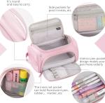 HVOMO BIG CAPACITY PENCIL CASE HIGH LARGE STORAGE POUCH MARKER PEN CASE TRAVEL