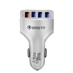 QC3.0 4 Port USB Car Charger 7A 35W IPhone Charger Adapter