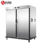 120mm Layer Height Stainless Steel Mobile Food Warmer Trolley for Banquet and