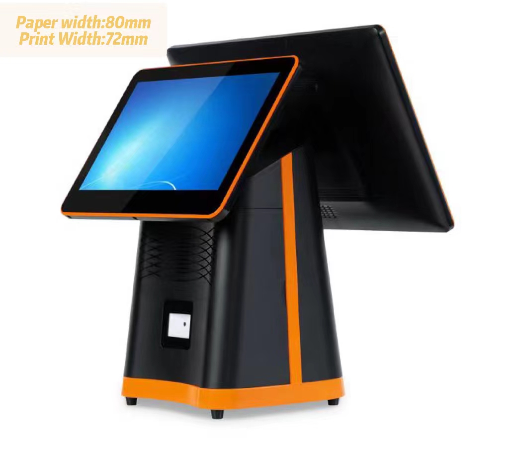 Fast Food and Market POS Machine Printer 80mm Built-in Thermal Printer with Cutter