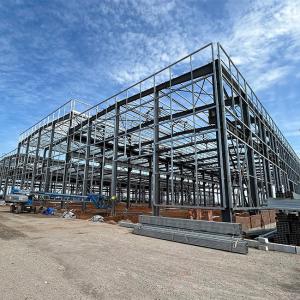Wholesale 2000 Square Meter Structural Steel Frame Construction High Strength Steel Frame Workshop from china suppliers