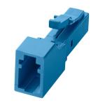 High Return Loss Fiber Optic Attenuator , Fiber Attenuator Lc Blue Color