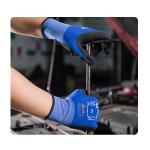 Automotive Soft Nylon Spandex Liner With Sandy Nitrile Gloves