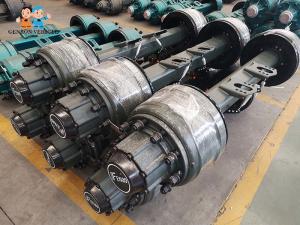 Wholesale Fuwa Model Suspension Kits PCD 335mm 13t Trailer Axle Beam from china suppliers