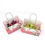 Small Kraft Fruit Paper Bags Greaseproof Material For Supermarket