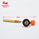 Stainless Steel 108mm Butane Flame Gun , Industrial Butane Torch Handheld