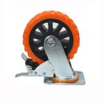 4-6 Inch Industry Heavy Duty Shopping Trolley Fixed KSLHD0203 with TPR/ PVC