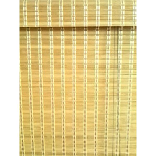 Multi Color Indoor Bamboo Roll Up Shades Elegant Color 600-2,440mm Width