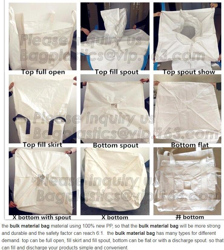 superior quality polypropylene jumbo bag,polyethylene sandbags scrap woven pp bulk bag, pp big jumbo bag for sand, pack
