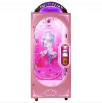 Commercial Transparent Glass Plush Dolls Claw Machine Gift Prize Stuffed Toys