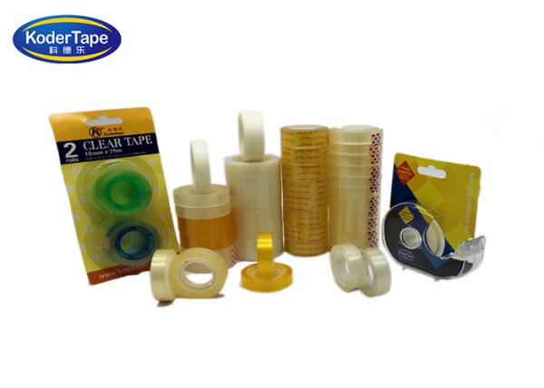 20mic Logo Printed Waterbase Acrylic Glue Super Crystal Bopp Film Stationery