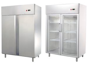 Wholesale CE Approved R290 Available 2 Door Commercial Freezer Commercial Kitchen Refrigeration Equipment from china suppliers