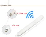 700-2700MHz 4G LTE Router Antenna 12dBi Rubber Internal Indoor Omni Directional