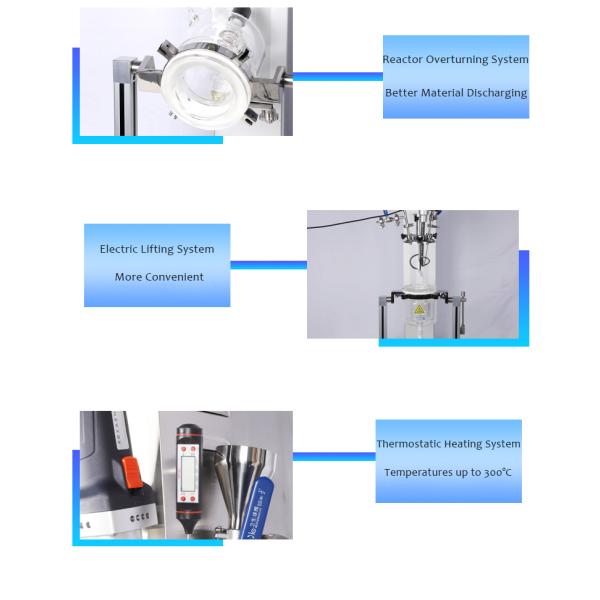 BAXIT 5L Vacuum Cream Emulsifying Mixer In Laboratory Emulsifier Homogenizing
