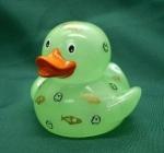 Custom Soft Transparent Mini Rubber Ducks Safe For Baby Shower Favors ISO