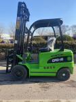Compact 2 Ton Electric Forklift AC Control 48V Battery Electric Forklift