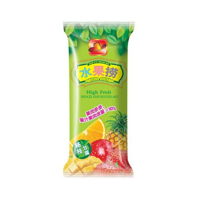 Hot Sale Custom Printed PE Heat Seal Popsicle /ice cream plastic Packaging bag